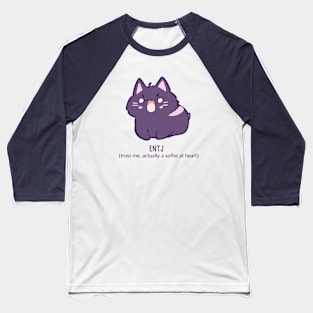 ENTJ cat Baseball T-Shirt